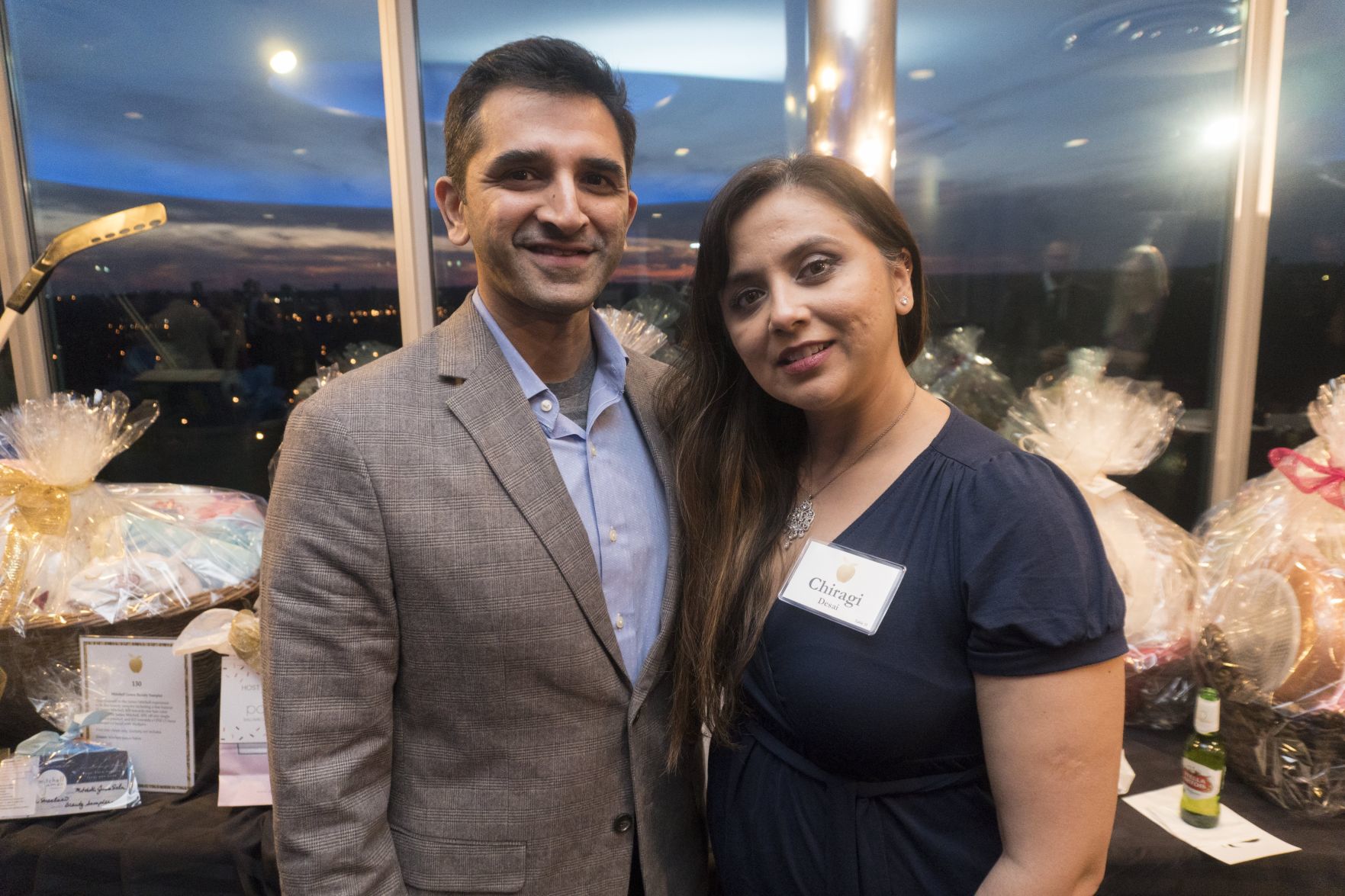 Devang and Chiragi Desai